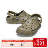 卡骆驰（CROCS）洞洞鞋贝雅男鞋女鞋轻便耐磨一脚蹬拖鞋休闲鞋|10126 卡其色-260 37 /38(230mm)