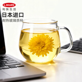 Kinto玻璃杯茶杯日本进口透明耐热水杯办公室泡茶杯一体式过滤茶壶 【热卖爆款】手柄杯450ml