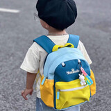 三只小鸭（Three duckling）三只小鸭幼儿园书包男孩轻便儿童女小学生一年级书包背包蓝色小号