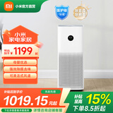米家小米空气净化器4Pro 除甲醛除菌除异味 负离子空气伴侣 低噪设计 经典升级 米家空气净化器4 Pro