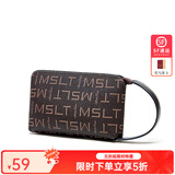 马莎兰缇（MashaLanti）手拿包2025新女士钱包女品质零钱包轻奢侈妈妈包生日礼物送老婆 啡色新时尚款