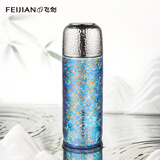 飞剑（feijian）纯钛保温杯大容量泡茶水杯男女士钛杯高档焖茶杯节日礼品 玉华蓝