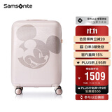 新秀丽（Samsonite）行李箱29英寸拉杆箱迪士尼米奇扩容旅行箱AF9米色托运密码箱