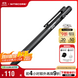 奈特科尔（NITECORE）NTP31多功能枪栓战术笔安全笔便携防卫应急破窗防身防狼器EDC装备 NTP31铝合金战术笔（黑色）