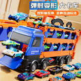 斯纳恩（Snaen）儿童玩具车男孩轨道车3-6岁声光变形弹射大卡车汽车生日新年礼物