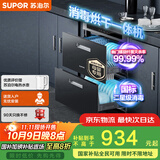 苏泊尔（SUPOR）[家电国家补贴至高15%]消毒碗柜嵌入式家用二星100L上下独立控制消毒烘干一体母婴专区ZTD100G-508