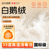 VA散装羽绒95大朵白鹅绒原料一斤装国标被90白鸭绒服填充物鹅吊吊绒 99顶级5A大朵精品鹅绒 （精洗+烘干) 500g（一斤价格）