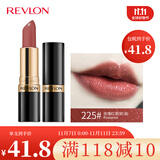 露华浓（Revlon）丽采保湿滋润唇膏女士哑光黑管口红女士不掉色美妆化妆品女彩妆 225#玫瑰红酒（奶油质地）