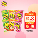 绿箭 大大泡泡糖口香糖大大卷切切乐30g*6包 儿童零食糖果 口气清新糖
