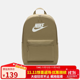 耐克（NIKE）男女双肩包背包 电脑包旅行包书包 DC4244-297 卡其
