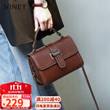 viney牛皮包包女包斜挎妈妈包轻奢单肩手提包生日礼物高级感送女友老婆