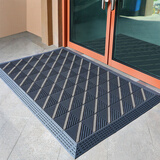 天禧雅商用大门口除尘地垫家用进门入户门脚垫户外室外防滑门垫门外迎宾 单刷-灰块灰刷【灰色更耐脏】 90cm*60cm 1件数 【限量特价】