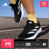 adidas DURAMO RC训练备赛轻盈体测跑鞋男女阿迪达斯官方 黑色/白色   38.5