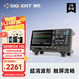 鼎阳（SIGLENT）SDS812X HD高清示波器 12-bit分辨率 100MHz带宽 2通道 2G采样率