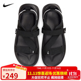 耐克NIKE运动拖鞋男子沙滩鞋VISTA运动鞋DJ6605-001黑白41