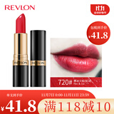露华浓（Revlon）丽采保湿滋润唇膏女士哑光黑管口红女士不掉色美妆化妆品女彩妆 720#寒冰火焰（奶油质地）