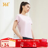 361°短袖女潮流t恤女士夏季新款速干衣运动跑步瑜伽服662424126H-5