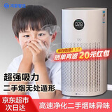 华为智选鸿蒙智选720空气净化器室内二手烟吸烟房间抽烟去烟味除异味 家用棋牌室麻将馆办公室烧烤店净化机 性价比优选KJ350【推荐面积40㎡】