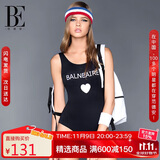 范德安（BALNEAIRE）【吉克隽逸同款】小红心系列连体泳衣女显瘦美背温泉海边XS 60551