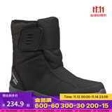 迪卡侬（DECATHLON）雪地鞋男女户外防水徒步东北雪地靴加厚保暖棉鞋SH100 男款 黑色（拍大一码） 45