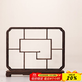 容山堂 颐阁实木茶杯架子茶具收纳架茶具架茶壶架茶宠小博古架鸡翅木 鸡翅木博古架-木颜