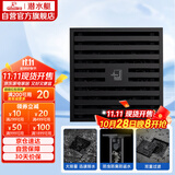 潜水艇（Submarine）BTK50-10黄铜烤漆黑色地漏卫生间淋浴防臭地漏 大排量地漏50管径