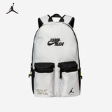 Jordan耐克AJ双肩包 NIKE大学生电脑包大容量书包 矿石灰