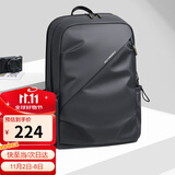 高尔夫（GOLF）双肩包男士电脑背包男学生书包防泼水户外骑行出差旅行背包 雅灰