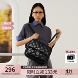 欧时纳（JUST STAR）张予曦同款双肩包女款2025年新款轻奢通勤轻便旅行背包大学生书包