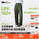 蕉下（beneunder）阔腿裤休闲裤子女士垂坠感宽松防晒运动长裤透气春夏款AL206