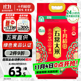 十月稻田 2025年新米 绿色食品 五常大米 10斤（香米 东北大米 5公斤）
