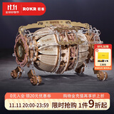 若客（ROKR）时间引擎日历 diy手工积木立体拼图拼装模型玩具生日礼物机械摆件