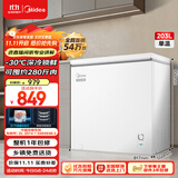 美的（Midea）203升家用小冰柜冷藏冷冻保鲜冷柜自营一级能效200升以上小型冰箱BD/BC-203KMD(E)家电国家补贴20%