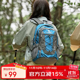 骆驼（CAMEL）户外双肩包男女轻便徒步旅行运动登山背包 A9W3CO3135 蓝色