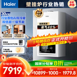 海尔（Haier）双冷凝超一级能效平衡式燃气壁挂炉无级变频水伺服天然气静音采暖炉热水器 LL1PBD30-JN7EcoNXPMU1