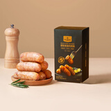 1号会员店黑猪肉烤肠原味300g6根黑猪肉90%空气炸锅火山石烧烤台式爆汁