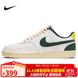耐克NIKE男子板鞋经典COURT VISION运动鞋FD0320-133帆白绿41