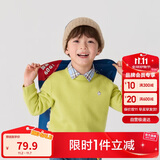 巴拉巴拉童装2024儿童毛衣中大童女童宝宝套头男童百搭打底潮208424103217