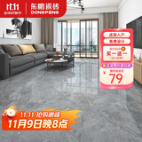 东鹏（DONGPENG） 灰色地板砖 800x800现代简约客厅佛山磁砖防滑耐磨瓷砖奥尔凯灰 奥尔凯灰 800x800客厅全抛釉 咨询获取所有特权