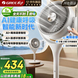 格力（GREE）【织风者AI+】一级能效直流变频轻音空气循环扇家用语音遥控电风扇香薰双重净化抑菌落地扇