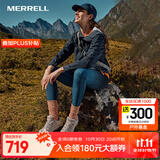 迈乐（Merrell）男女款户外越野徒步鞋MOAB GTX防水透气防滑抓地耐磨登山鞋 J036326白黑灰-3 GTX女款 38