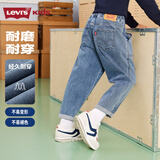 李维斯（Levi's）儿童牛仔裤秋季男童女童原牛软牛仔休闲长裤