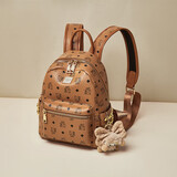 老人头女士双肩包女大容量卡通印花背包女书包运动旅行包轻奢生日礼物