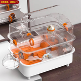 憨憨宠仓鼠笼大号别墅仓鼠笼子多层加高透明仓鼠窝套餐仓鼠用品 超大号加高双层尊享带外接浴室