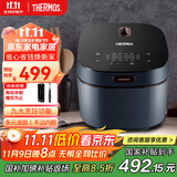 膳魔师（THERMOS） 智能电饭煲4L多模式触屏防粘涂层内胆家用电饭锅 EHA-4146E-PW 4L