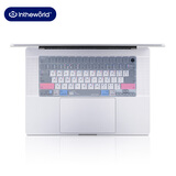 极川苹果MacBook Pro16英寸M5/4/3/2/1硅胶键盘膜2026/24/23款笔记本电脑键盘保护膜快捷键功能防尘罩
