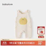 babylove宝宝背带裤春秋外穿连体裤超萌可爱休闲长裤洋气婴儿裤子