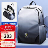 高尔夫（GOLF）双肩包男士旅行背包男女15.6英寸电脑学生书包渐变骑行运动背包