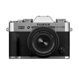 富士（FUJIFILM）X-T30 III/XT30 III 微单相机（15-45mm镜头 ) 银色 2610万像素 胶片模拟拨盘 性能提升 自动对焦