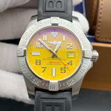 百年灵（BREITLING）【二手99新】百年灵男表 复仇者系列 自动机械B01机芯 黄狼夜间任务黑鸟夜光运动二手奢侈品正品瑞士名表 A17331101I1S2【45表径】黄狼